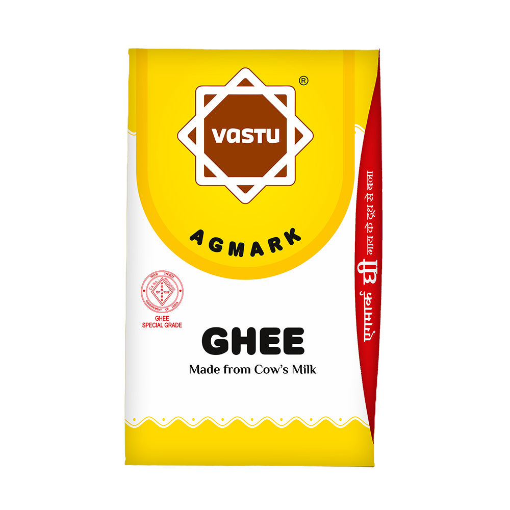 Vastu Cow Ghee Tetra Pack (Pack of 1)