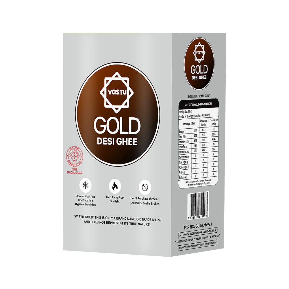 Vastu Desi Gold Ghee Tetra Pack(Pack of 1)