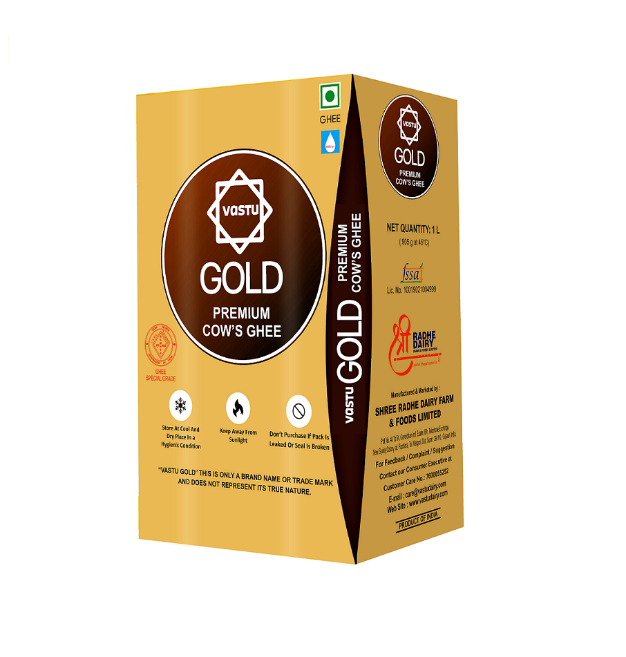 Vastu Cows Gold Ghee Tetrapack(Sikka Pack) Combo(Pack of 2)