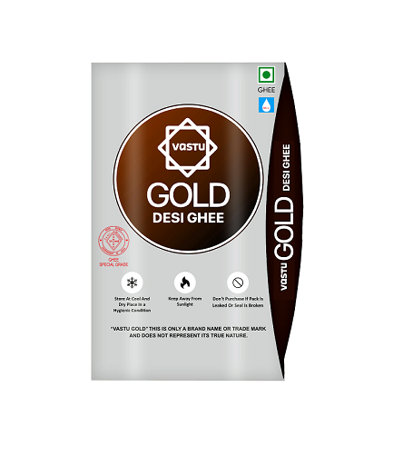 Vastu Desi Gold Ghee Tetrapack(Sikka Pack) Combo (Pack of 2)