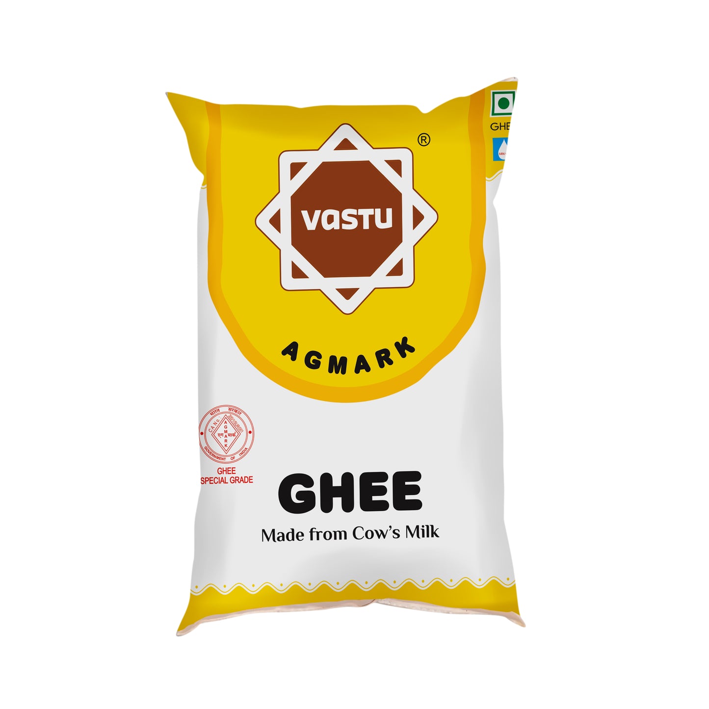 Vastu Cow Ghee Plastic Pouch Combo(Pack of 2)