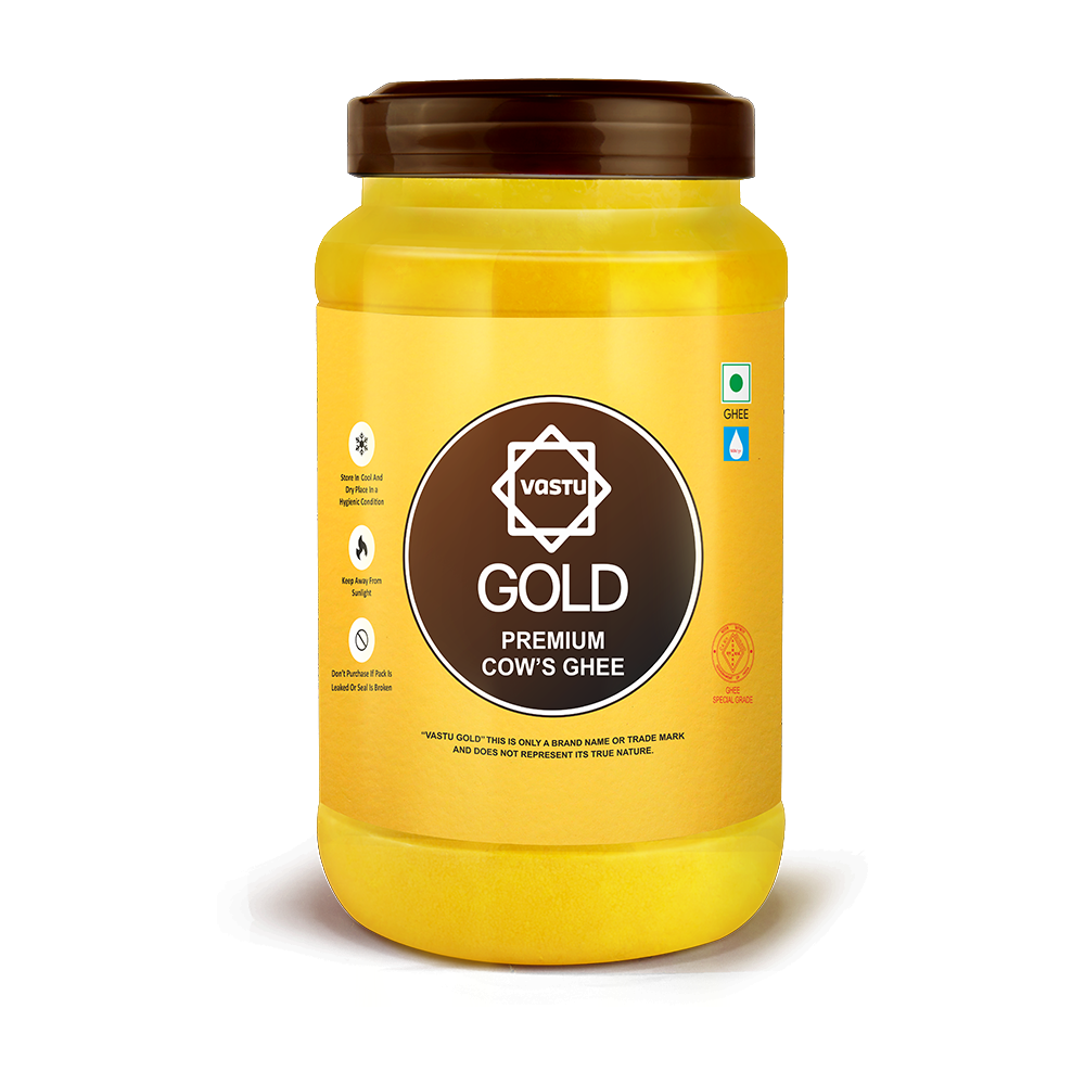Vastu Cows Gold Ghee JAR (Pack of 1)