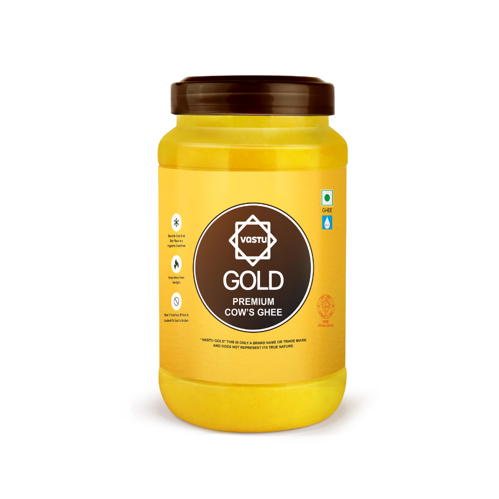 Vastu Cows Gold Ghee JAR (Pack of 1)