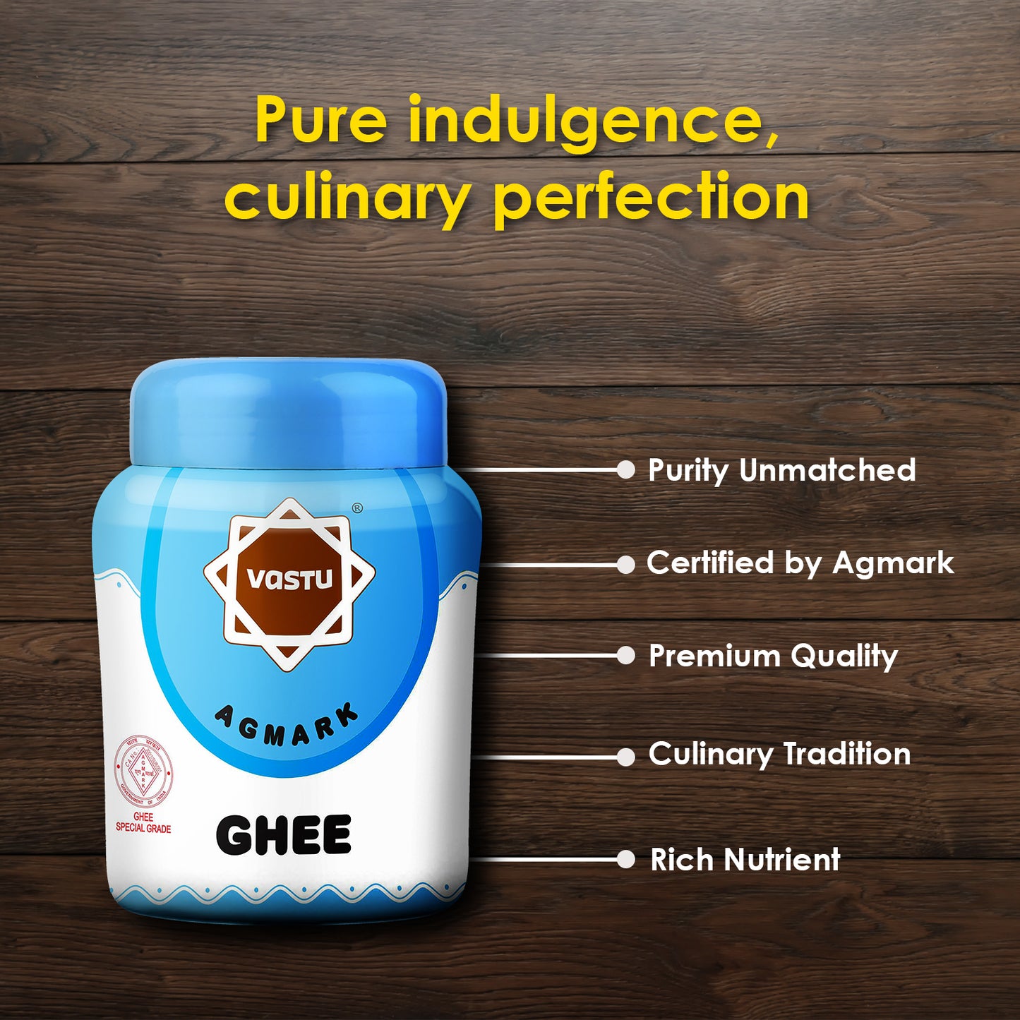 Vastu Desi Ghee Jar Combo (Pack of 2)