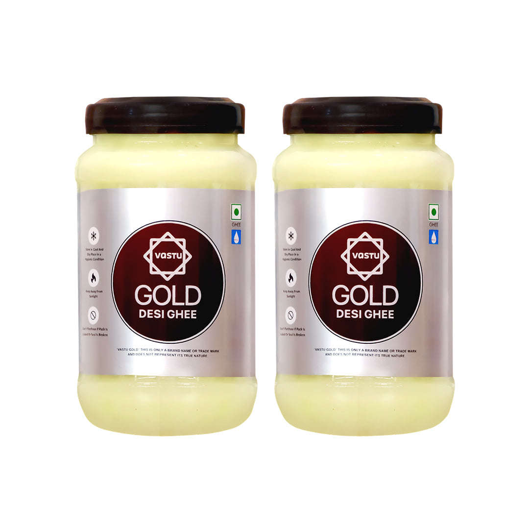 
                  
                    Vastu Desi Gold Ghee Jar Combo(Pack of 2)
                  
                