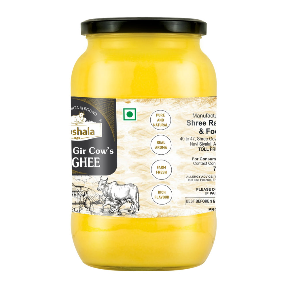 
                  
                    Goshala Bilona Gir Cow's Ghee
                  
                