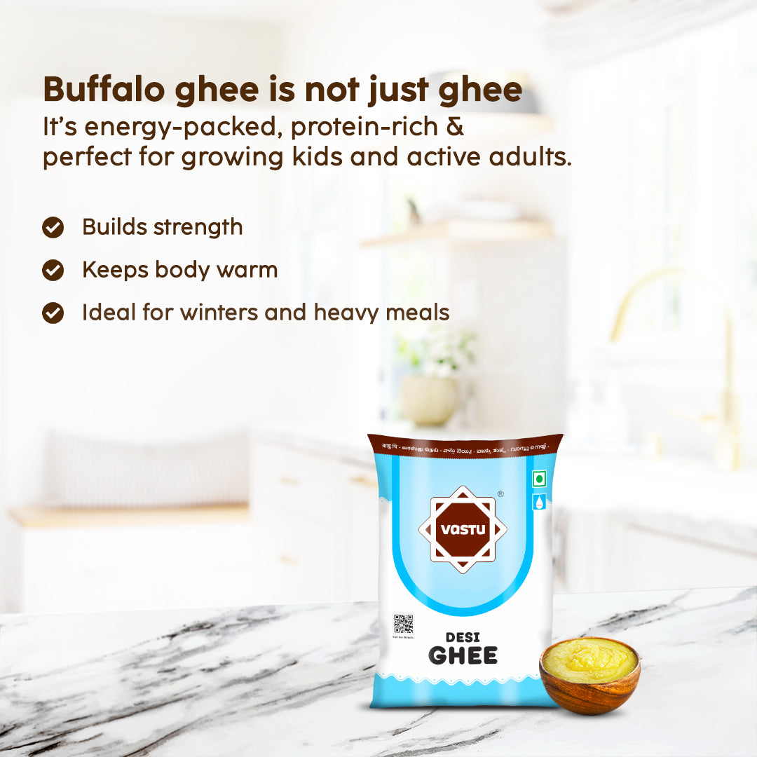 
                  
                    Vastu Desi Ghee Plastic Pouch Combo(Pack of 2)
                  
                