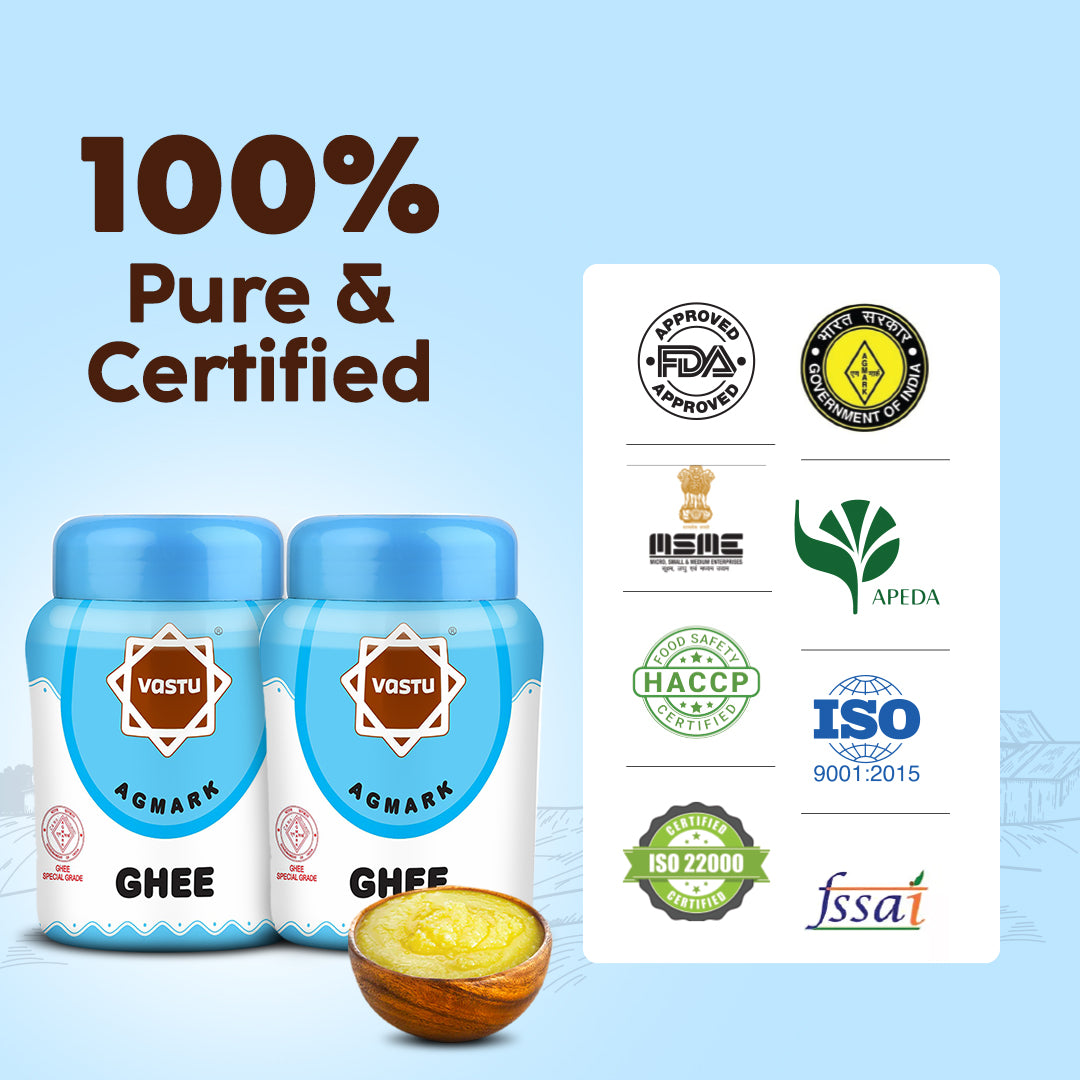 
                  
                    Vastu Desi Ghee Jar Combo (Pack of 2)
                  
                