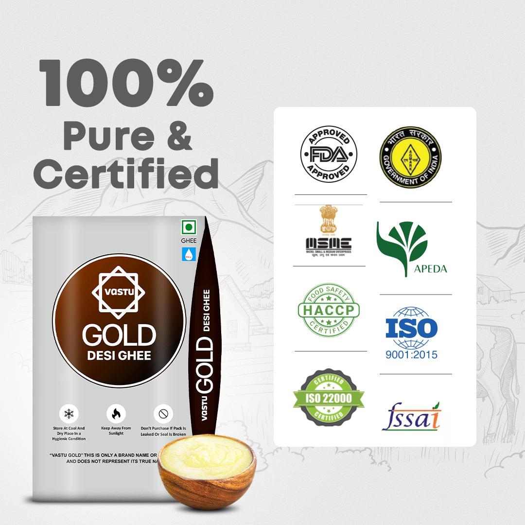 
                  
                    Vastu Desi Gold Ghee Tetrapack(Sikka Pack) Combo (Pack of 2)
                  
                