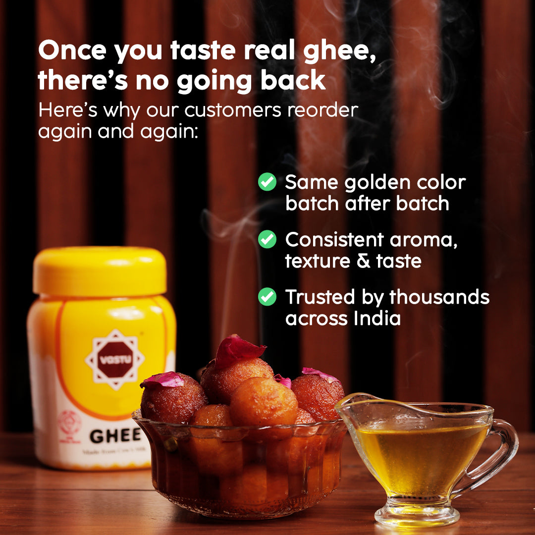 
                  
                    Vastu Cow Ghee Jar Combo -(Pack of 2)
                  
                