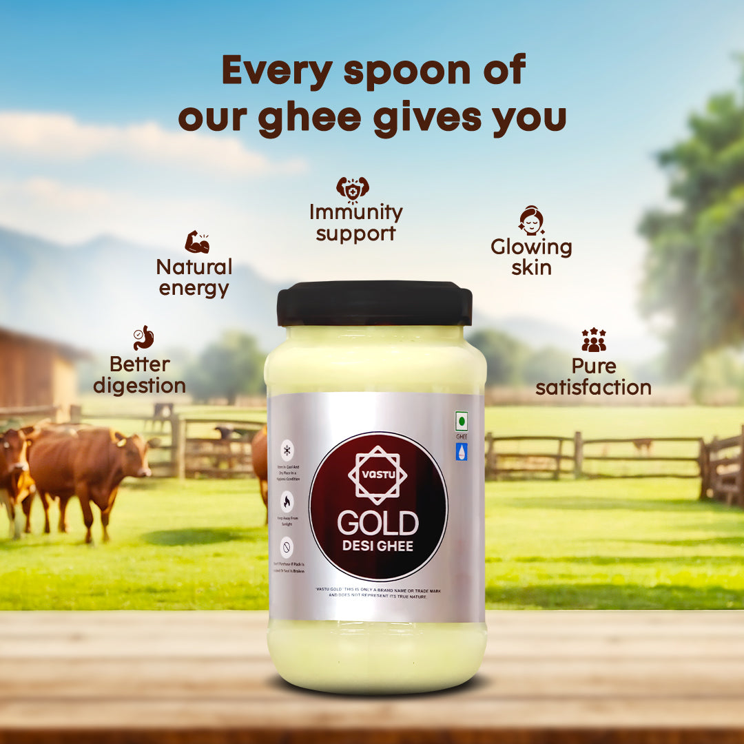
                  
                    Vastu Desi Gold Ghee Jar Combo(Pack of 2)
                  
                