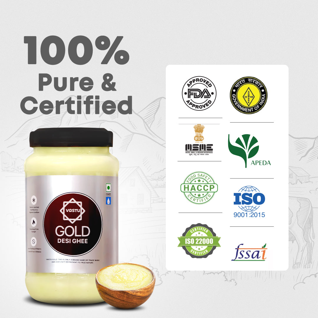 
                  
                    Vastu Desi Gold Ghee Jar Combo(Pack of 2)
                  
                