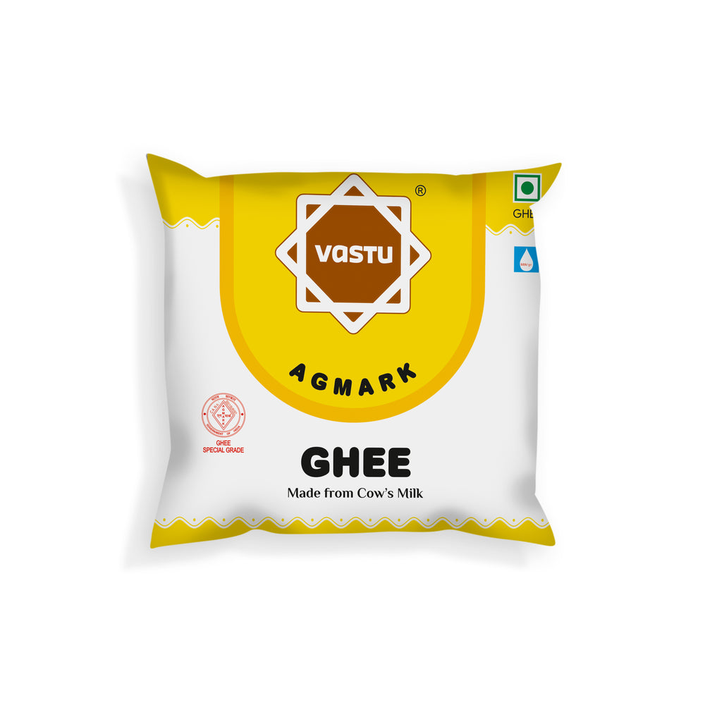 
                  
                    Vastu Cow Ghee Plastic Pouch Combo(Pack of 2)
                  
                