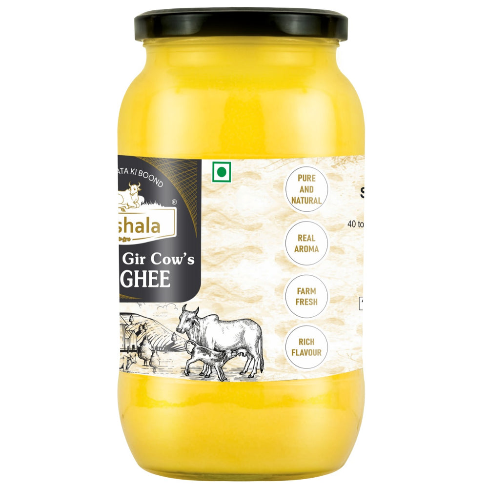 
                  
                    Goshala Bilona Gir Cow's Ghee
                  
                