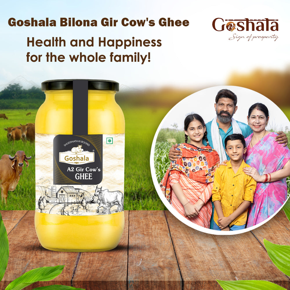 
                  
                    Goshala Bilona Gir Cow Ghee Jar Combo (Pack of 3)
                  
                